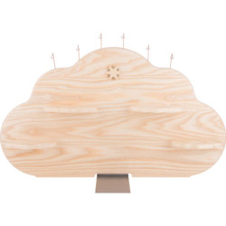 Back Panel for Angel Cloud, Natural - 57x36 cm / 22.4x14.1 inch