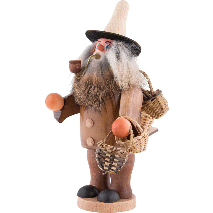 Räuchermännchen Korbhändler - 20,5 cm