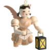 Floating Angel Guardian Angel , Natural - 6,6 cm / 2.6 inch