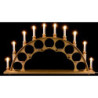 Candle Arch without Angels - Natural - 70x40 cm / 27.5x15.7 inch