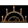 Candle Arch - Angel at the Zither and Electric Lights - 55x32 cm / 21.7x12.6 inch