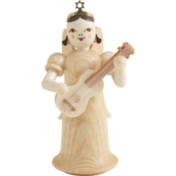 Langrockengel mit Gitarre, natur - 6,6 cm