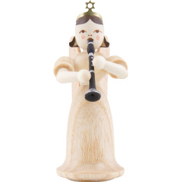 Langrockengel mit Klarinette, natur - 6,6 cm