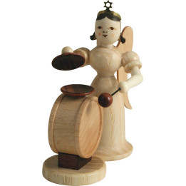 Angel Long Skirt with Cymbalspauke, Natural - 6,6 cm / 2.6 inch