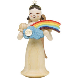 Angel Long Skirt with Rainbow - Special Edition 2023 - Natural - 6,6 cm / 2.6 inch