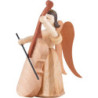 Long Pleated Skirt Angel with Bass, Natural - 6,6 cm / 2.6 inch