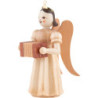 Angel Long Pleated Skirt with Harmonica, Natural - 6,6 cm / 2.6 inch