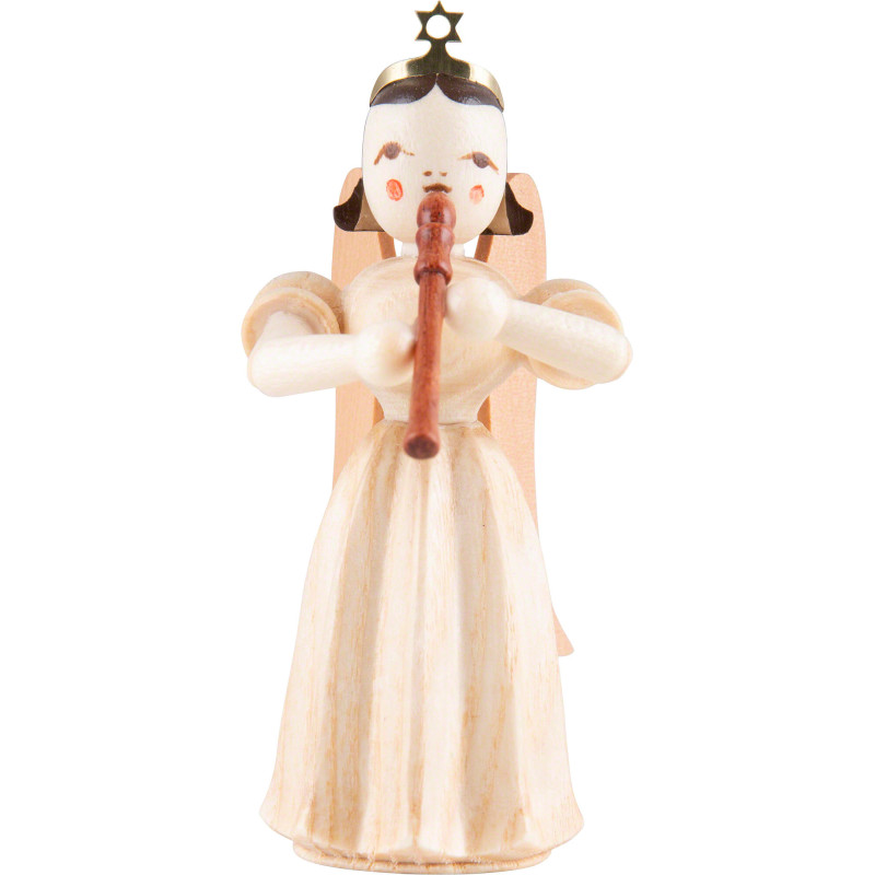 Angel Long Pleated Skirt with Recorder - Natural - 6,6 cm / 2.6 inch