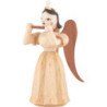 Angel Long Pleaded Skirt with Mouth Organ - Natural - 6,6 cm / 2.6 inch