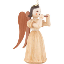 Angel Long Pleaded Skirt with Mouth Organ - Natural - 6,6 cm / 2.6 inch
