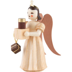 Angel Long Pleaded Skirt with Gifts - Natural - 6,6 cm / 2.6 inch