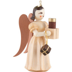Angel Long Pleaded Skirt with Gifts - Natural - 6,6 cm / 2.6 inch