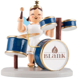 Angel Short Skirt with Drum Set - Colored - 6,6 cm / 2.6 inch