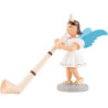 Angel Short Skirt Colored, Alp Horn - 6,6 cm / 2.6 inch