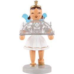 Angel Short Skirt Colored with Candle Arch - 6,6 cm / 2.6 inch