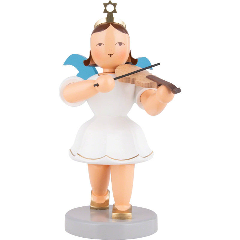 Angel Short Skirt Colored with Violin - 22 cm / 8.7 inch