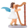 Kurzrockengel mit Harfe, farbig - 22 cm