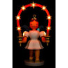 Angel Short Skirt Colored with Star Arch with Lights - 27 cm / 10.6 inch