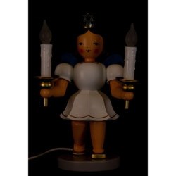 Angel Short Skirt Colored with Electric Lights - 22 cm / 8.7 inch