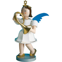 Dekoengel farbig Waldhorn - 50 cm