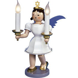 Decoration Angel Large Colored, with Electric Lights - 50 cm / 19.7 inch