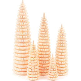 Coiled Trees without Trunk - 5 pieces - 12 cm / 4.7 inch