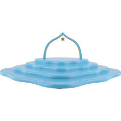 Angel Cloud with Four Levels, Colored with Arch - 55x38x21 cm / 21.7x15x8.3 inch