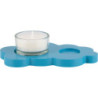 Tea Light Holder Cloud - Colored - without Angel - 13x8cm / 5.1x3.1 inch