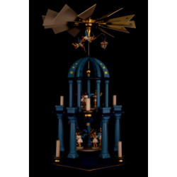 2-Tier Pyramid - Eleven Angels, Colored - 55 cm / 21.7 inch
