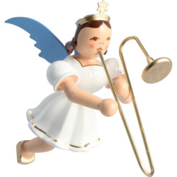 Floating Angel Colored, Slide Trombone - 6,6 cm / 2.6 inch