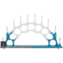 Candle Arch without Angels with Electric Lights - 70x40 cm / 27.5x15.7 inch