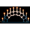 Candle Arch without Angels with Electric Lights - 70x40 cm / 27.5x15.7 inch