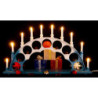 Candle Arch without Angels with Electric Lights - 70x40 cm / 27.5x15.7 inch