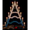 Light Triangle - Electric Lights and One Floating Angel - 53x66 cm / 20.9x26 inch