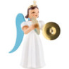 Angel Long Pleated Skirt with Cymbals, Colored - 6,6 cm / 2.6 inch