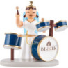 Angel Long Pleated Skirt with Drum Set - Colored - 6,6 cm / 2.6 inch
