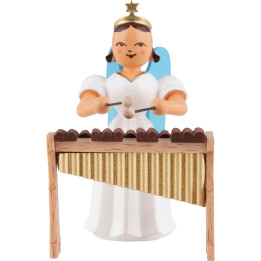 Angel Long Pleated Skirt with Xylophone, Colored - 6,6 cm / 2.6 inch