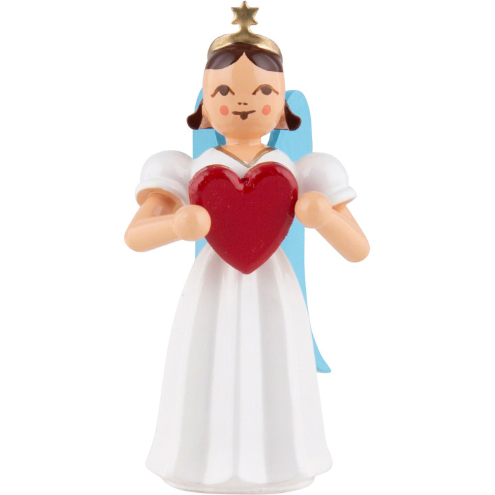 Angel Long Pleated Skirt with Heart Colored - 6,6 cm / 2.6 inch