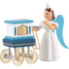 Angel Long Pleated Skirt with Hand Organ Colored - 6,6 cm / 2.6 inch