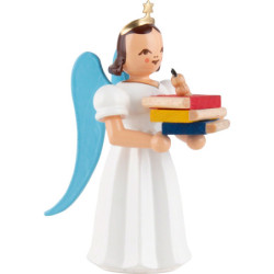 Angel Long Pleaded Skirt with Bookworm - Colored - 6,6 cm / 2.6 inch