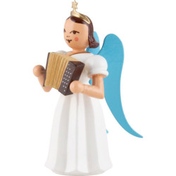 Angel Long Pleaded Skirt with Accordion - Colored - 6,6 cm / 2.6 inch