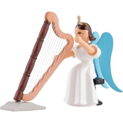 Angel Long Pleated Skirt Harp Sitting, Colored - 6,6 cm / 2.6 inch