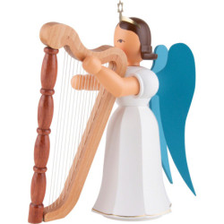 Angel Long Pleated Skirt with Harp, Colored - 22 cm / 8.7 inch