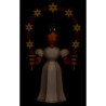 Angel Long Pleated Skirt with Star Arch and Lights, Colored - 27 cm / 10.6 inch