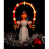 Angel Long Pleated Skirt with Star Arch and Lights, Colored - 27 cm / 10.6 inch