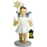 Angel Long Pleated Skirt with Lantern and Star, Colored - 22 cm / 8.7 inch