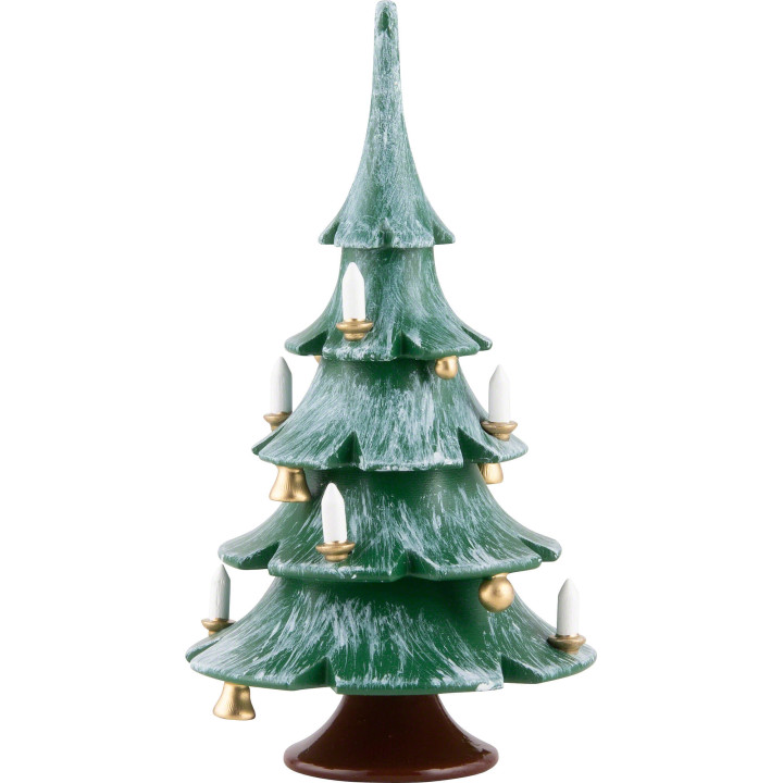 Christmas Tree with Bells, Colored - 12 cm / 4.7 inch
