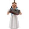 Angel Long Pleated Skirt with Locomotive, Colored - 6,6 cm / 2.6 inch