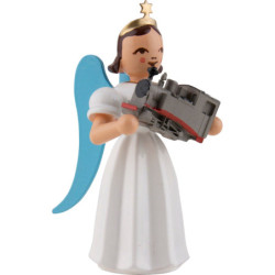 Angel Long Pleated Skirt with Locomotive, Colored - 6,6 cm / 2.6 inch