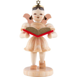 Angel Short Skirt with Storybook - Natural - 6,6 cm / 2.6 inch